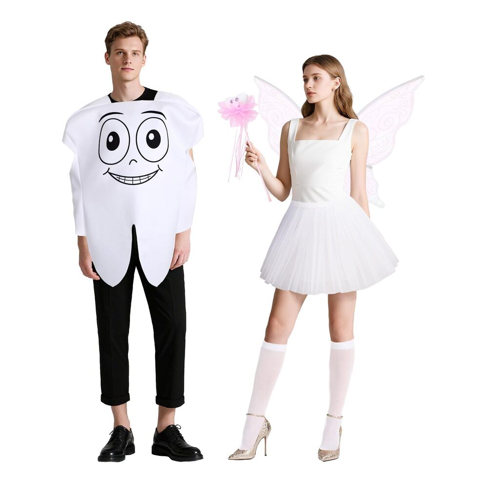 5857 5 Pcs Halloween Tooth Fairy Costume Accessoriess Set